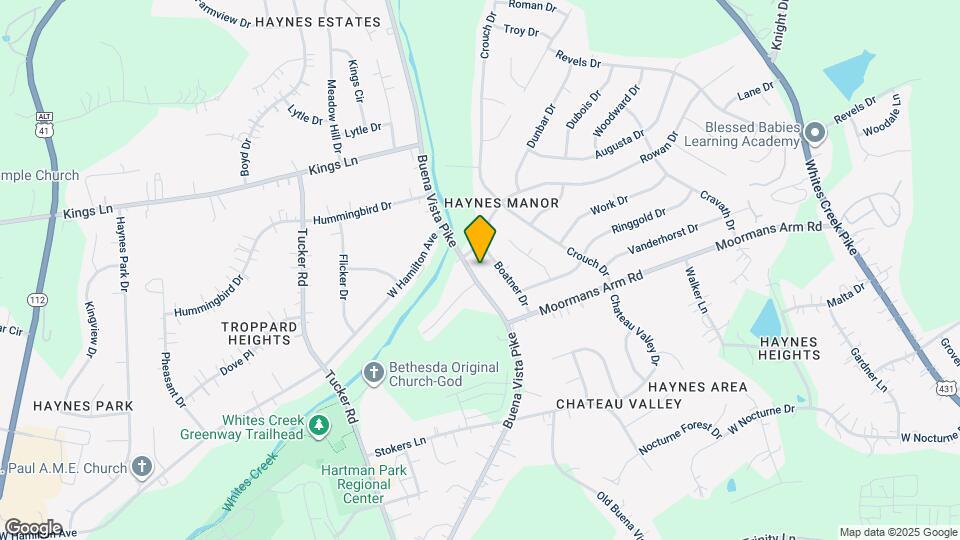 3828 Buena Vista Pike Map and Location Details