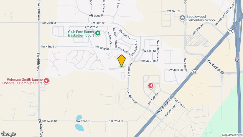 4895 SW 45th St Map and Location Details