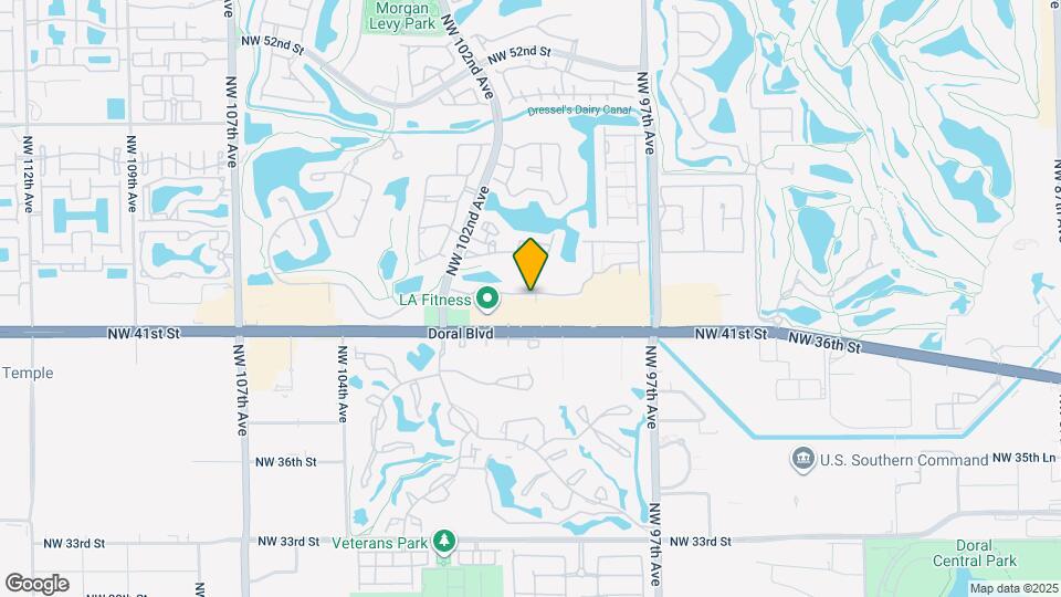 9948 NW 43rd Terrace Map and Location Details