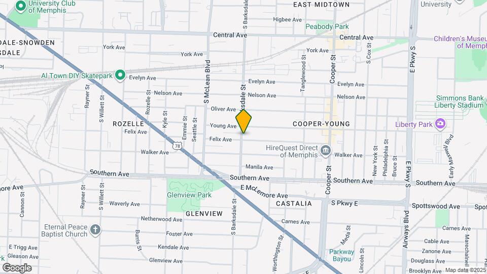 1914 Felix Ave Map and Location Details