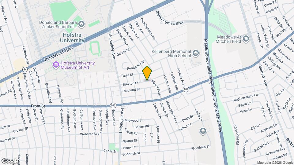 1128 Braxton St Mapa y Detalles de la Ubicación