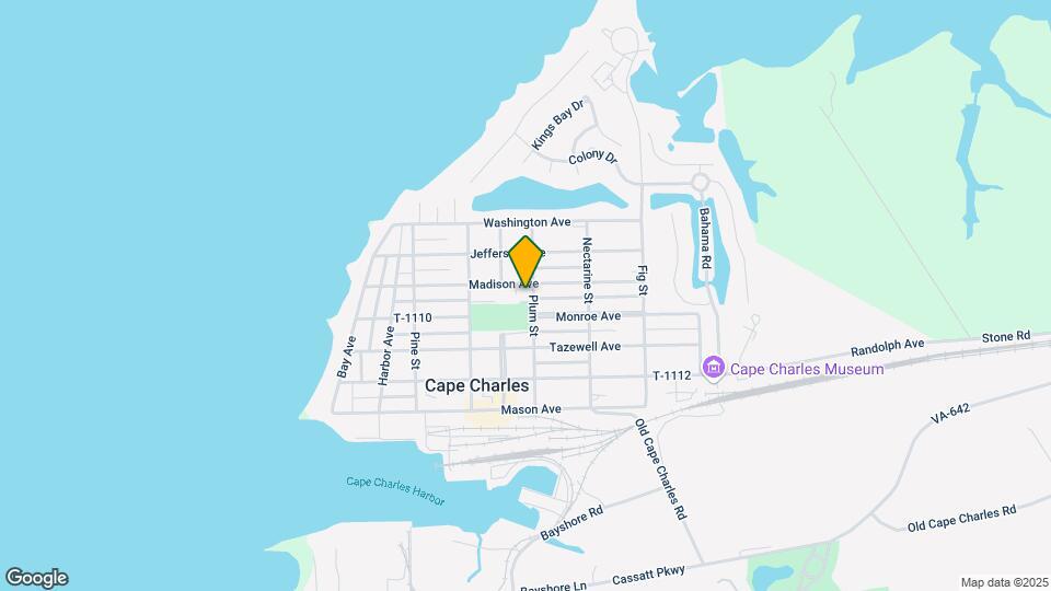 Cape Charles Lofts Map and Location Details