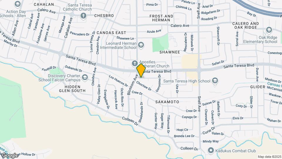 648 Arrowhead Dr Map and Location Details