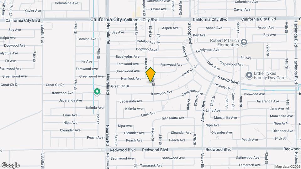 8325 Great Cir Dr Map and Location Details