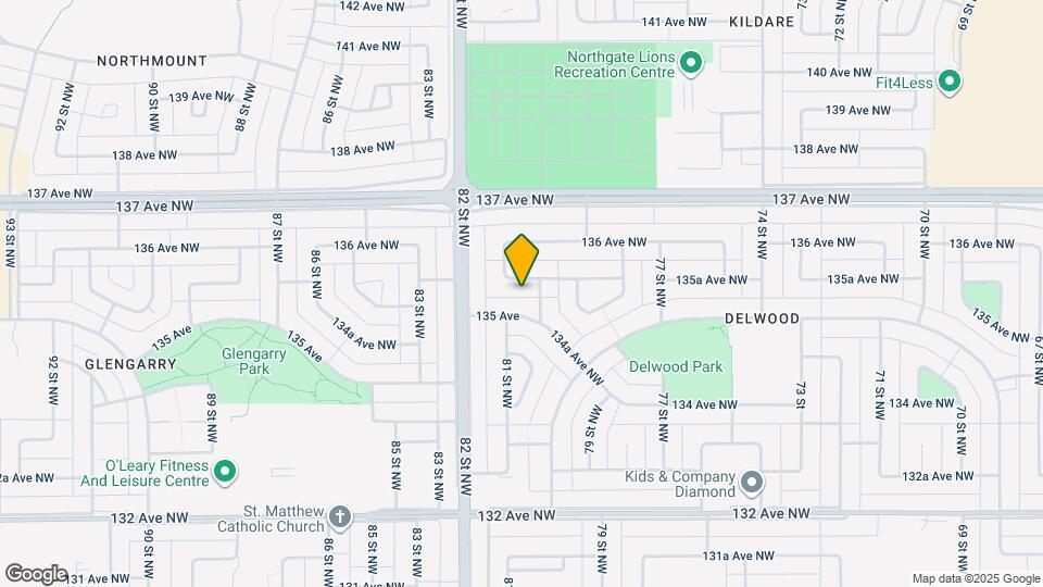 8023-135A 135a Ave NW Map and Location Details