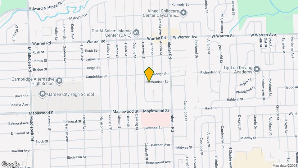 27629 Windsor St Map and Location Details
