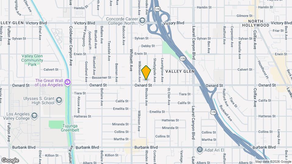 6017 Rhodes Ave, Unit 12405-301 Mapa y Detalles de la Ubicación
