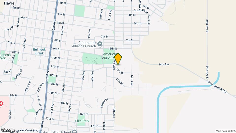 1215 11th St Map and Location Details