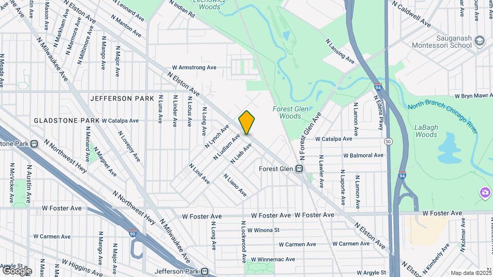 5446 N Elston Ave, Unit 2N Map and Location Details