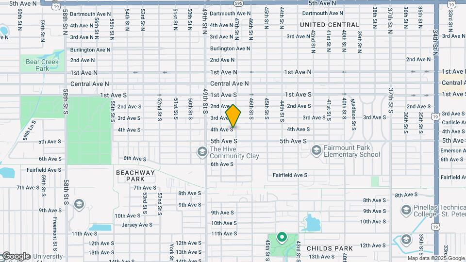4710 4th Ave S Map and Location Details