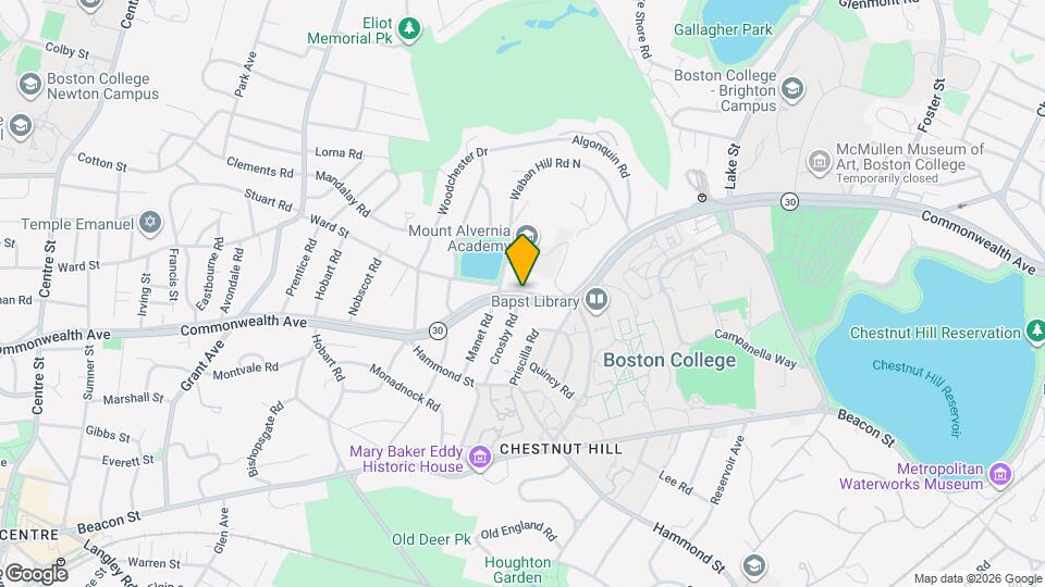 209 Commonwealth Ave, Unit 1 Mapa y Detalles de la Ubicación