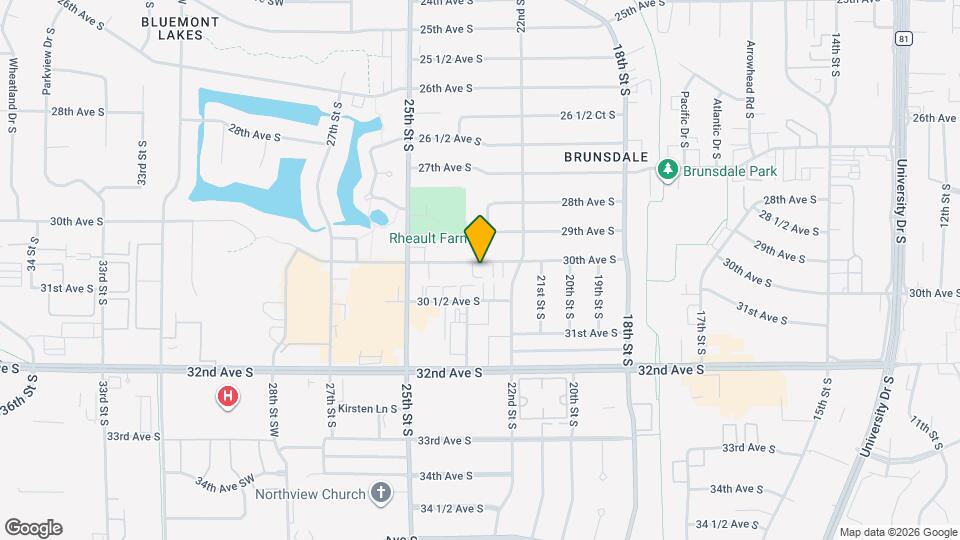 2306 30th Ave S Mapa y Detalles de la Ubicación