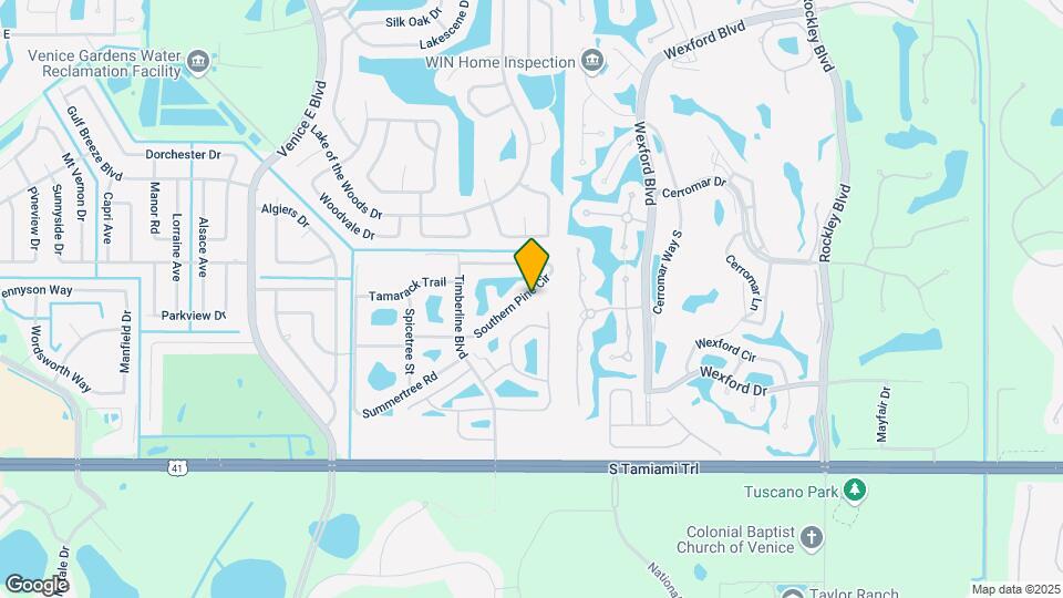 5024 Southern Pine Cir Map and Location Details