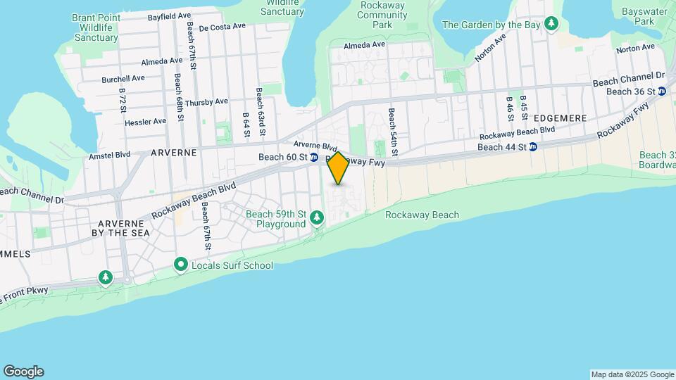 Arverne View Mapa y Detalles de la Ubicación