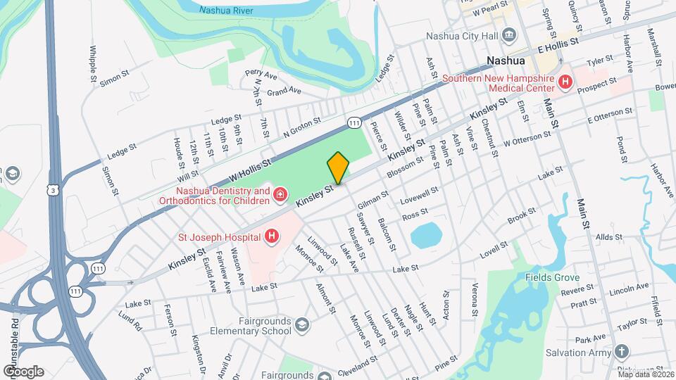 122 Kinsley St, Unit A Map and Location Details