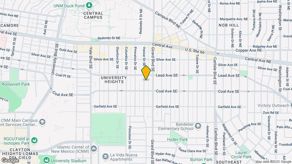 312 Vassar Dr SE Map and Location Details