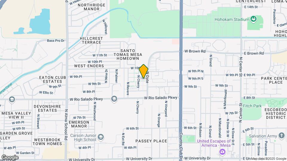 926 N Date Map and Location Details