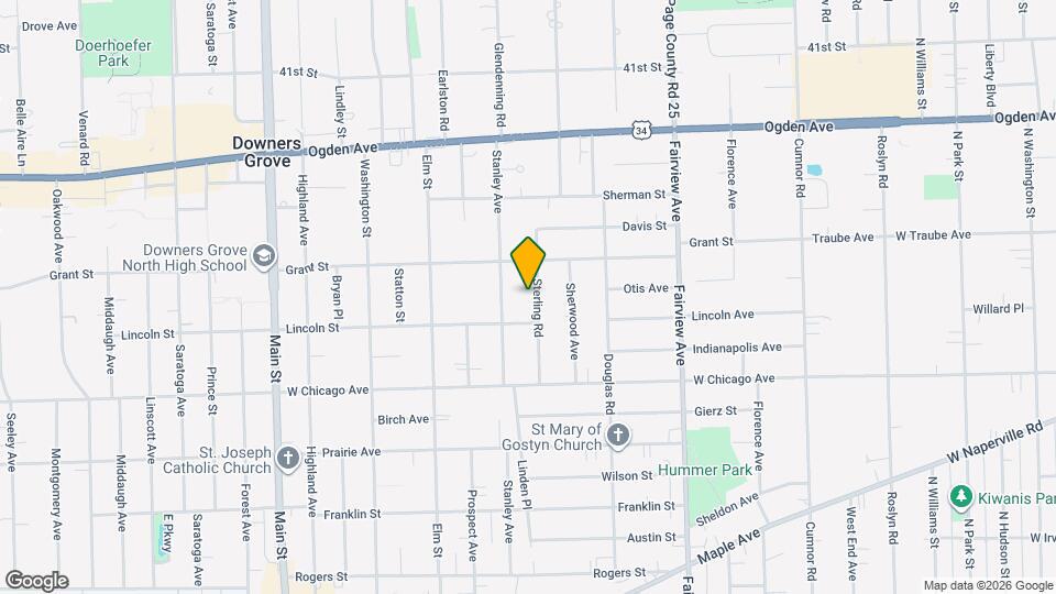 4524 Sterling Rd Map and Location Details