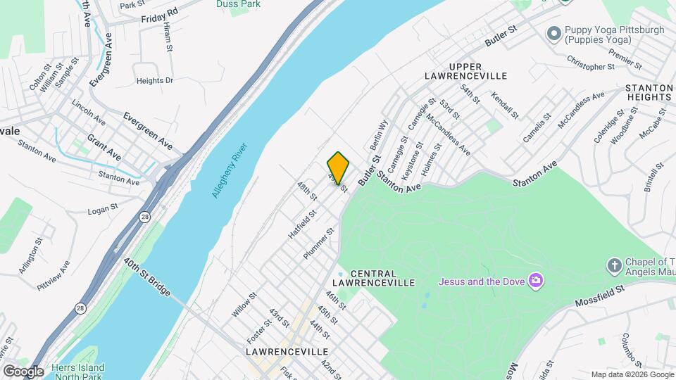 4842 Hatfield St Mapa y Detalles de la Ubicación