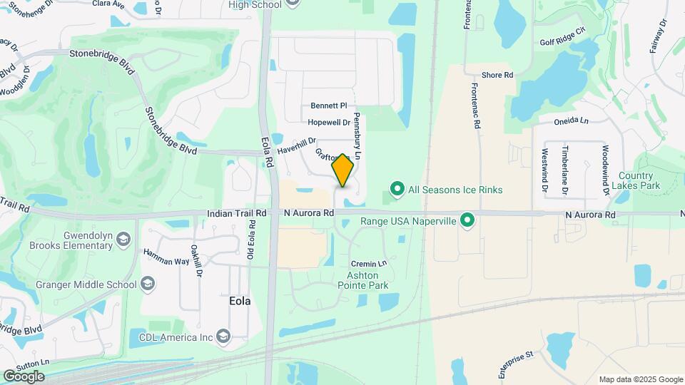 1226 Pennsbury Ln Map and Location Details
