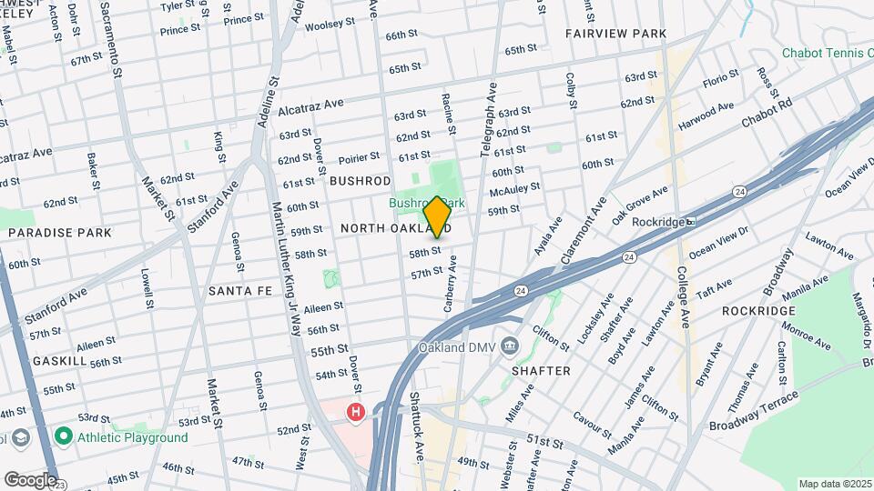 558 58th St Map and Location Details