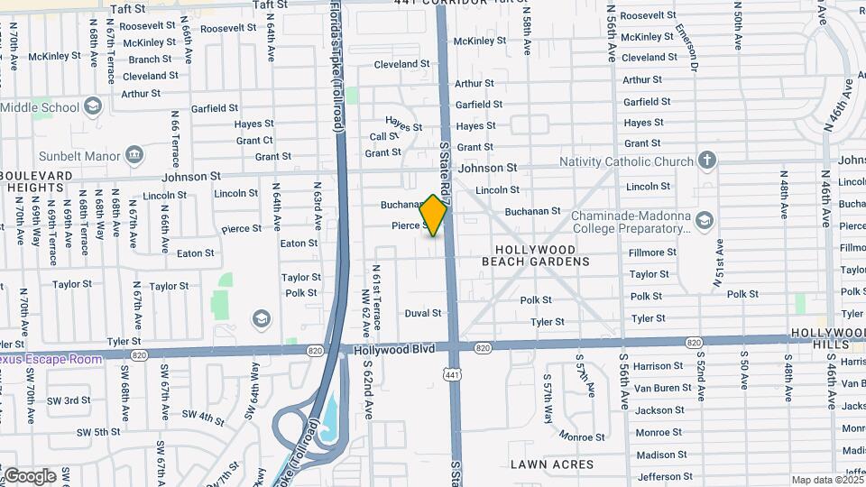 508 NW 60th Ter Map and Location Details