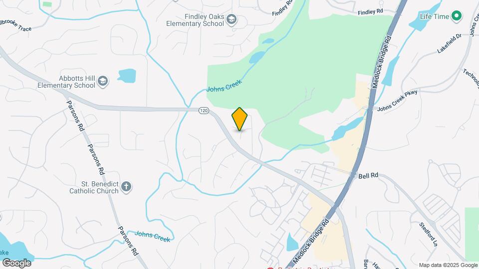 500 Abbotts Hill Ln Map and Location Details