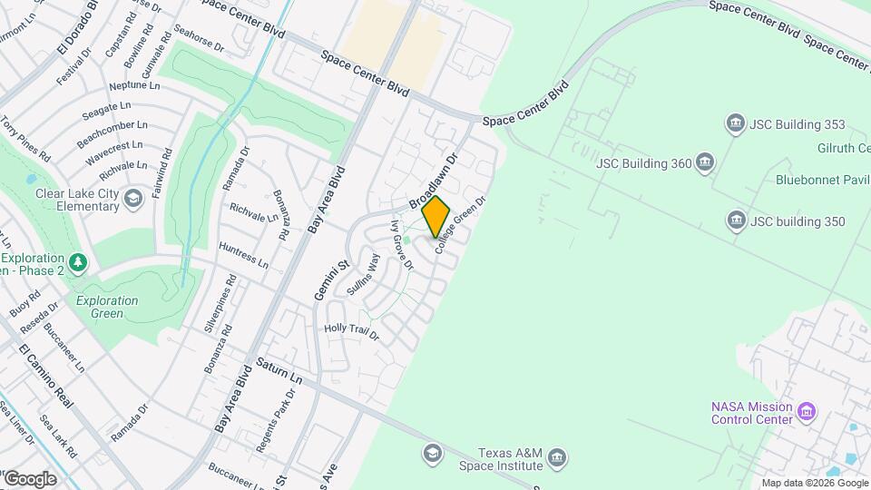 16723 Clear Oak Way Map and Location Details