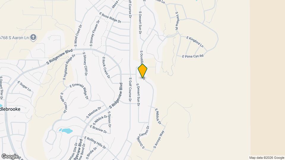 37284 S Ocotillo Canyon Dr Map and Location Details