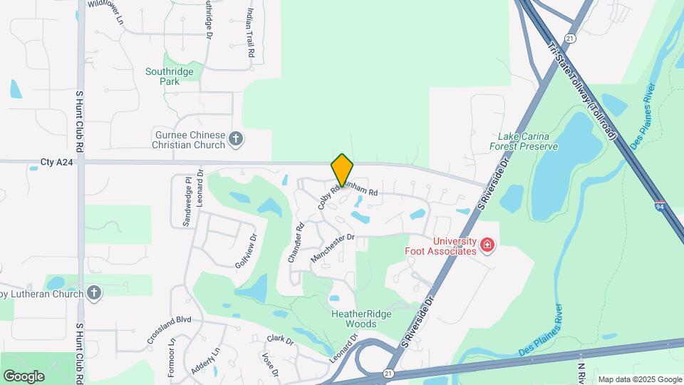 633 Chip Ct Map and Location Details