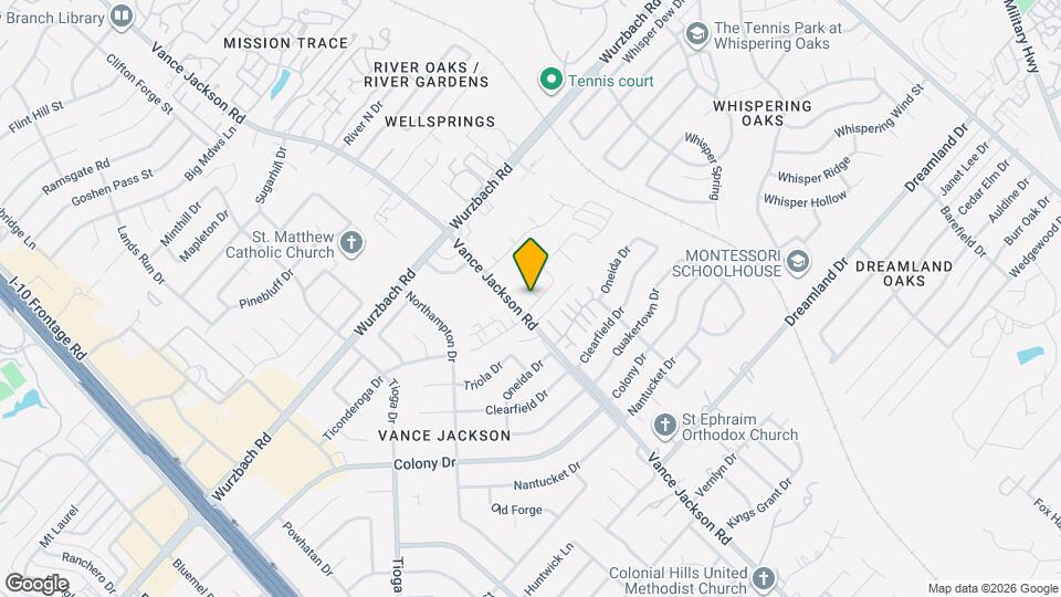 3323 Scenic Ln Map and Location Details