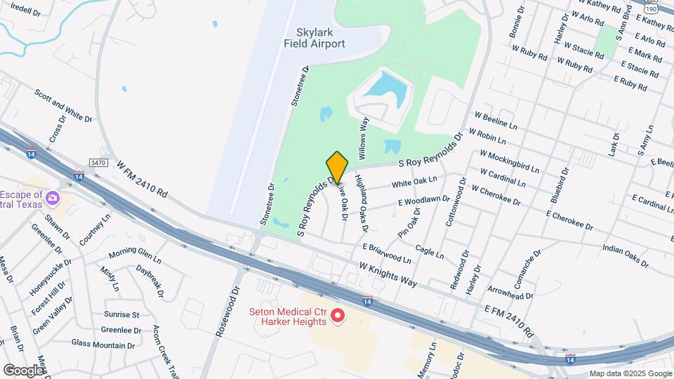 308 Live Oak Dr Map and Location Details