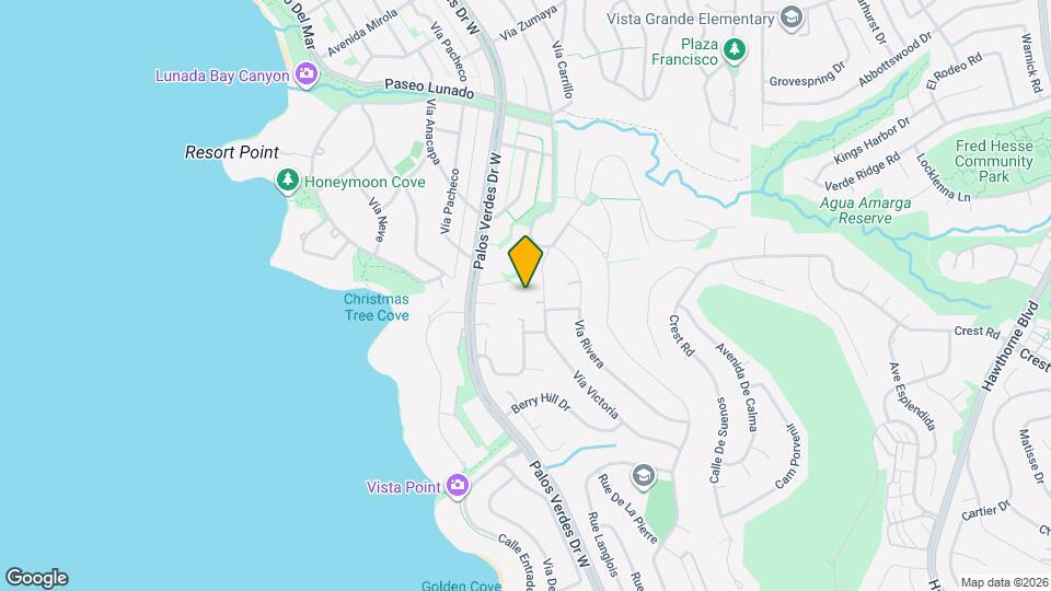 7307 Lunada Vista Map and Location Details