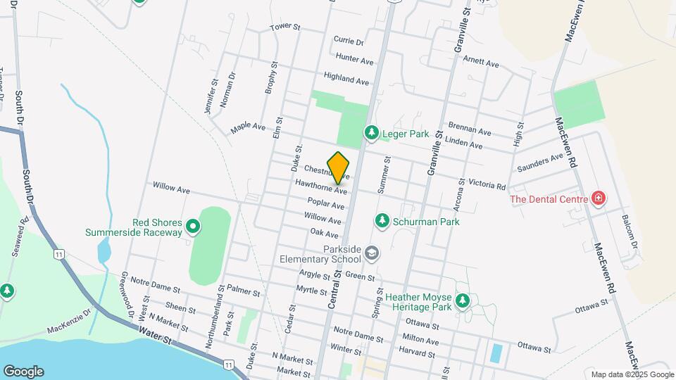 331 Hawthorne Ave Map and Location Details