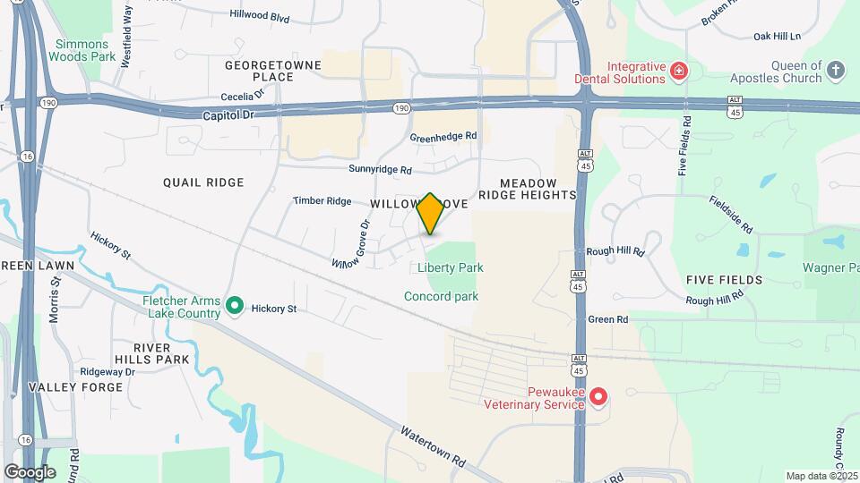 1344 Meadowcreek Dr Map and Location Details