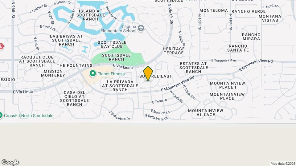 9448 N 105th St Map and Location Details