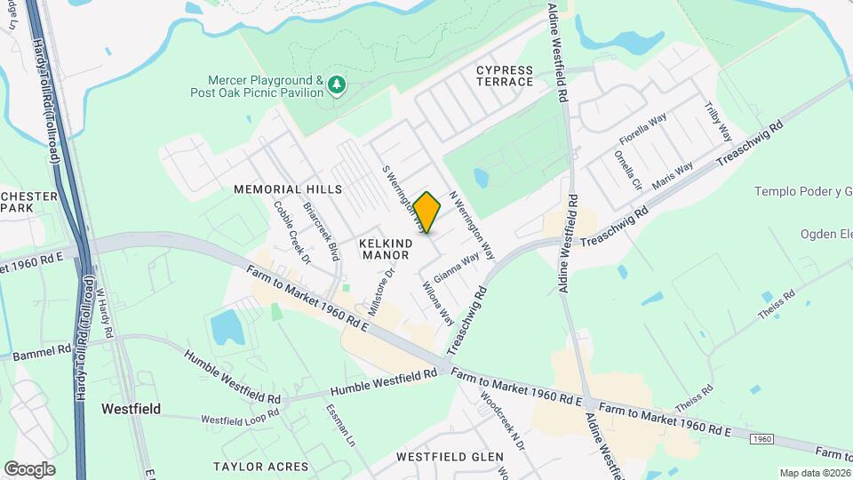 21607 S Werrington Way Map and Location Details