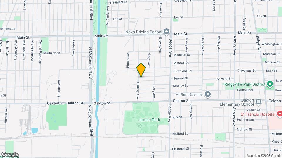 2124 Seward St Map and Location Details