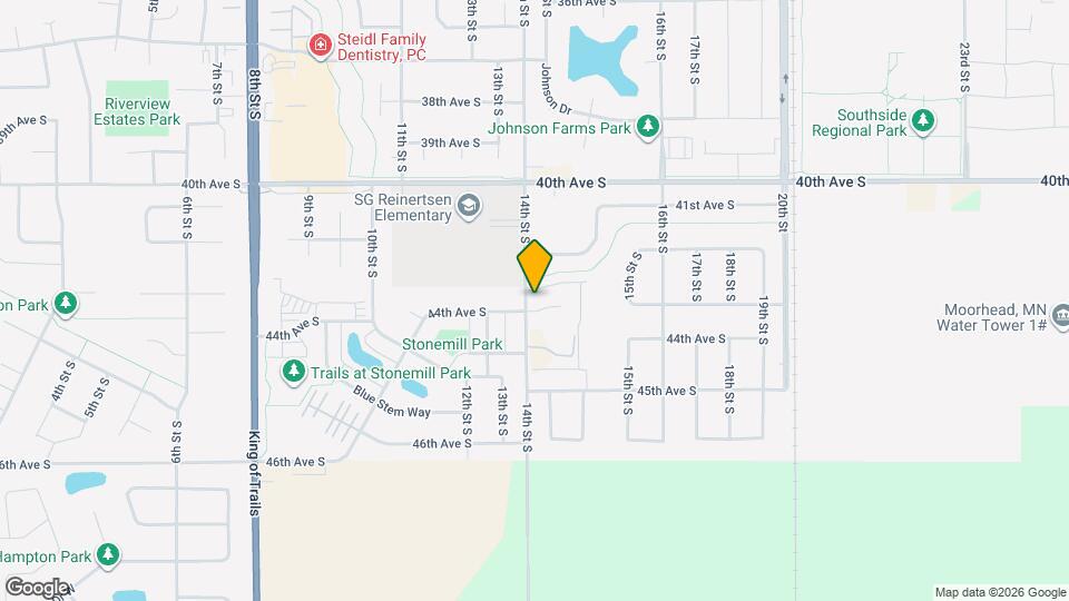 1404 44th Ave S Mapa y Detalles de la Ubicación
