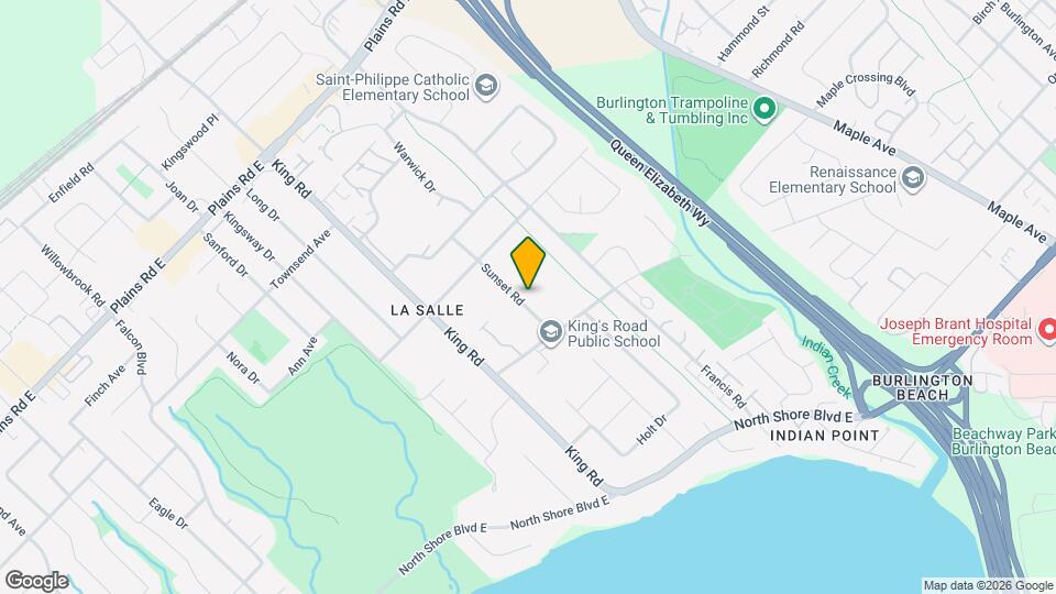 761 Sunset Rd Map and Location Details