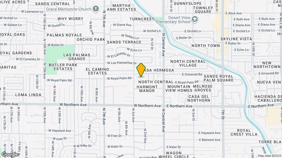 228 W Royal Palm Rd Map and Location Details