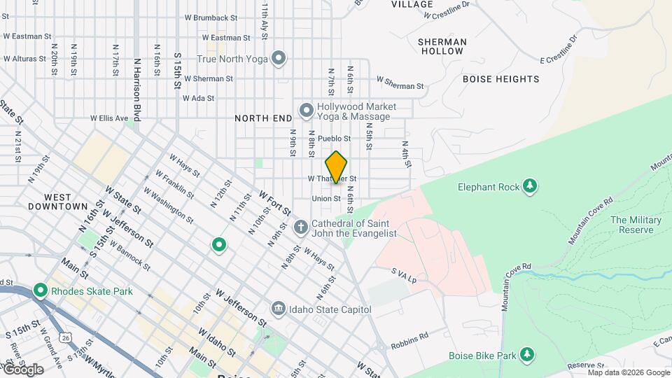 1010 N 7th St Map and Location Details