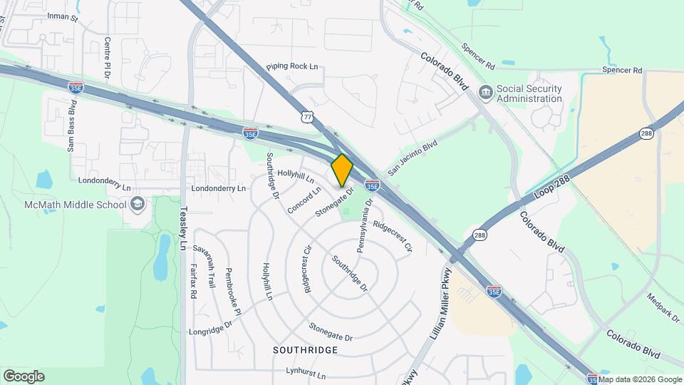 1728 Stonegate Dr Map and Location Details