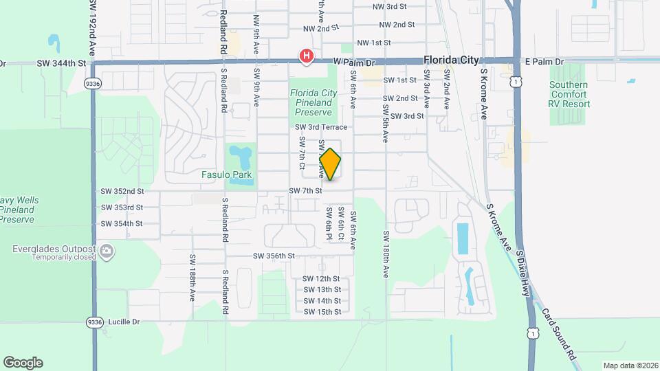 646 SW 7th St Map and Location Details