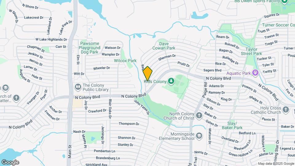 6809 Ragan Dr Map and Location Details