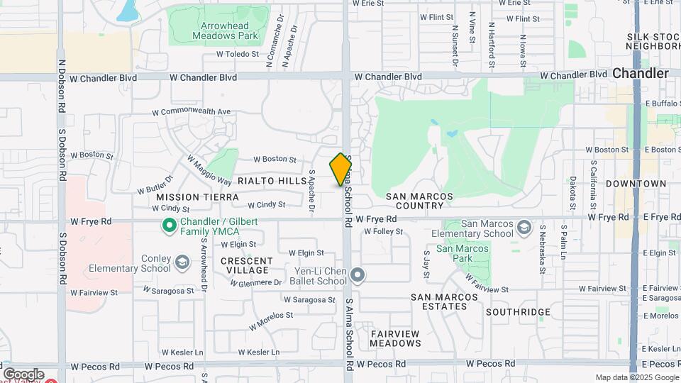 1002 W Chicago Ct Map and Location Details