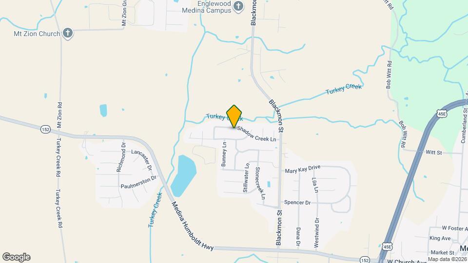 198 Shadow Creek Ln Map and Location Details