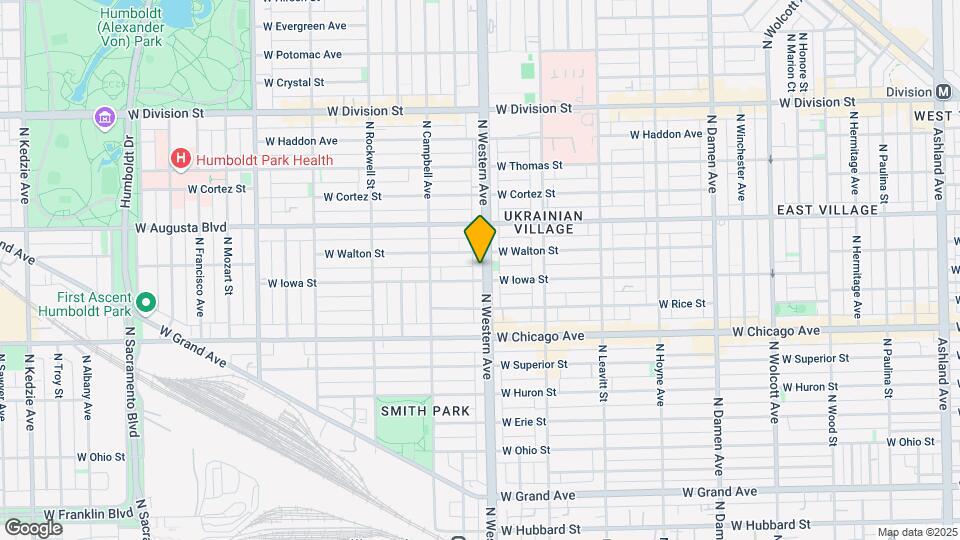 910 N Western Ave Mapa y Detalles de la Ubicación
