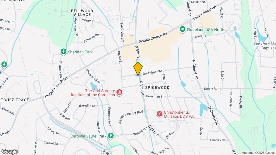 501 Greenbriar Rd Map and Location Details