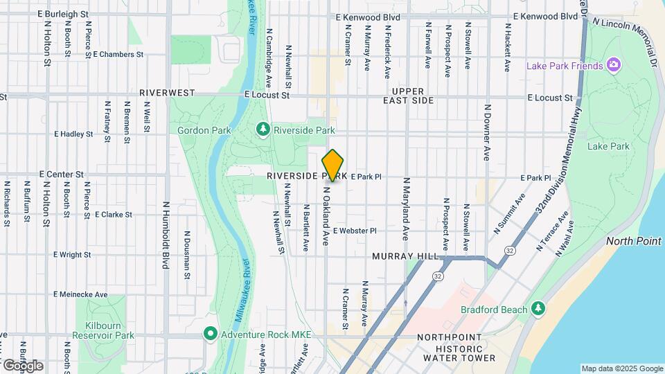 2632 N Oakland Ave Mapa y Detalles de la Ubicación